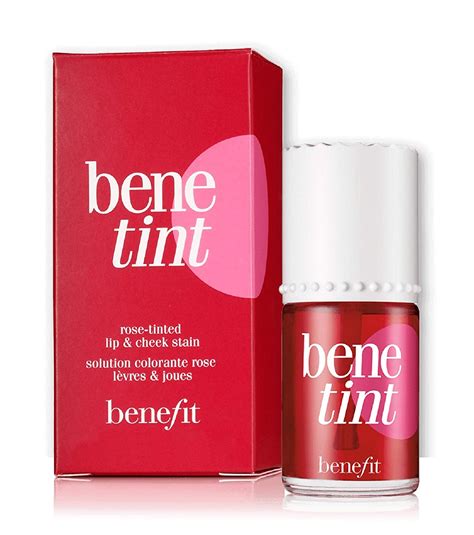 benetint lip spray.